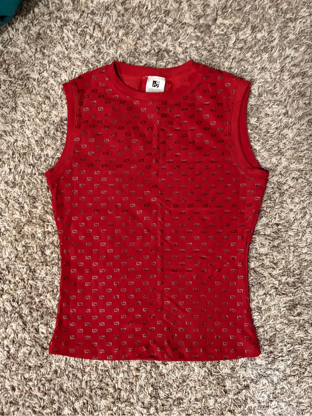 High neck tank top